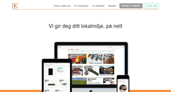 Desktop Screenshot of lokalt.net